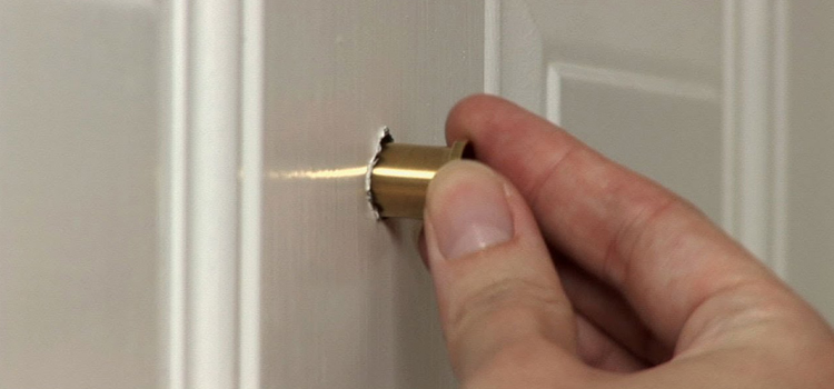 peephole door repair in North Fort Myers